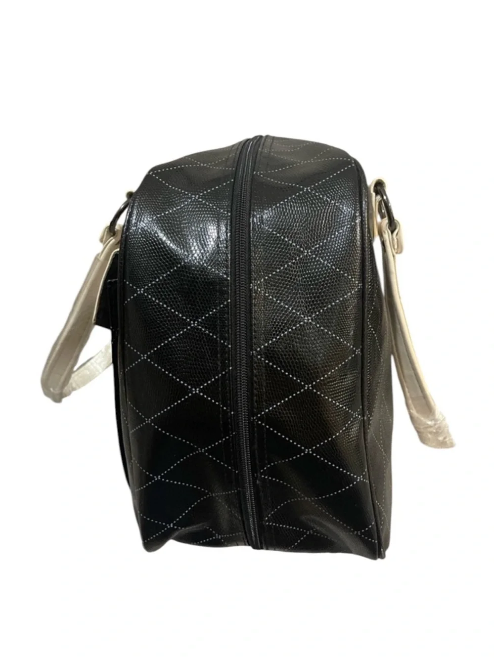 Mary Kay Business Black Cream Zippered Makeup Skincare Tools Travel Tote